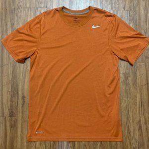 Nike Men's Dri-Fit Orange Tee